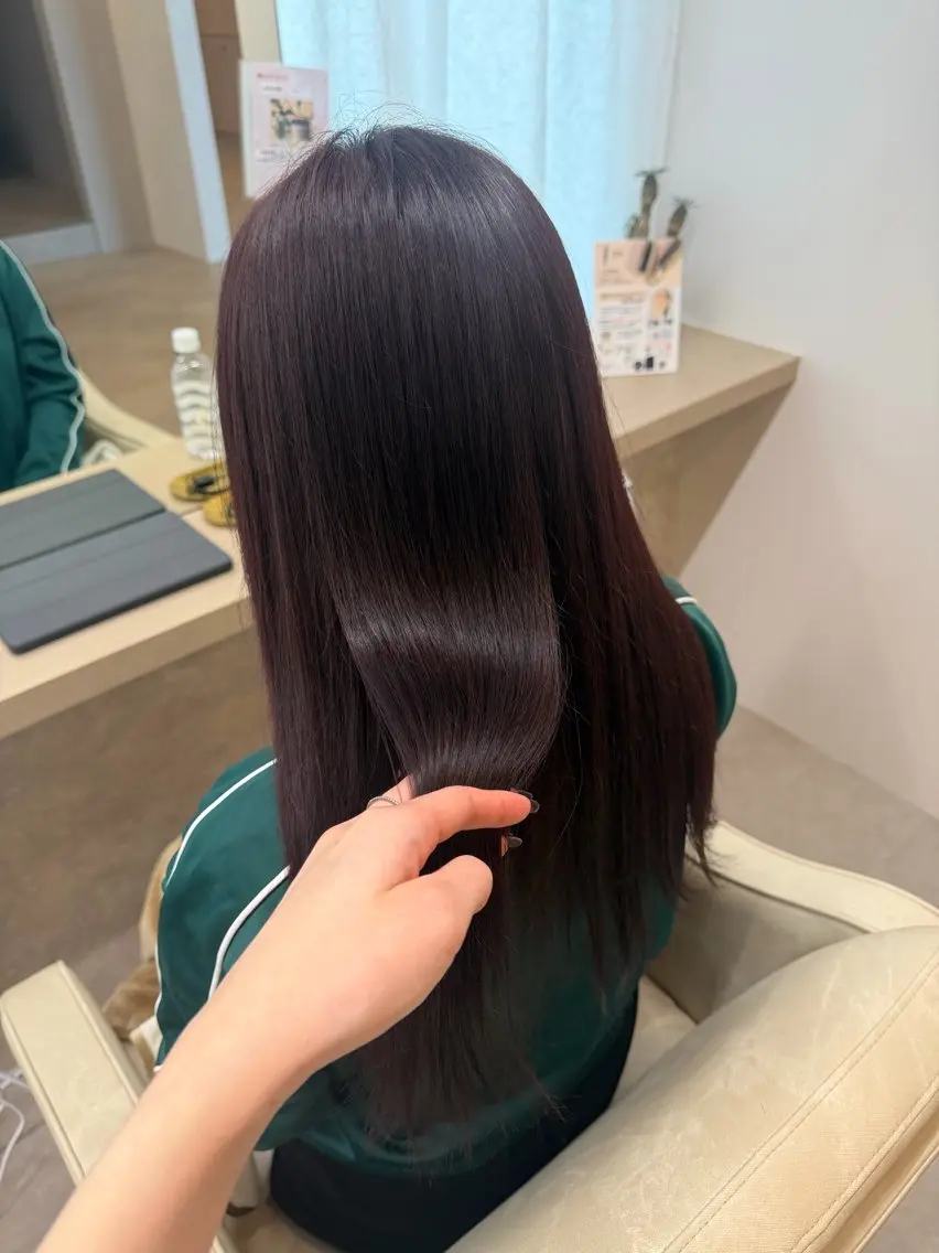 ロング カラー りん/ハイトーン💖 🌈髪質改善✨️浜松のヘアスタイル