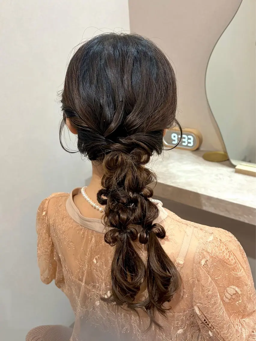ヘアアレンジ Mila Makiのヘアスタイル