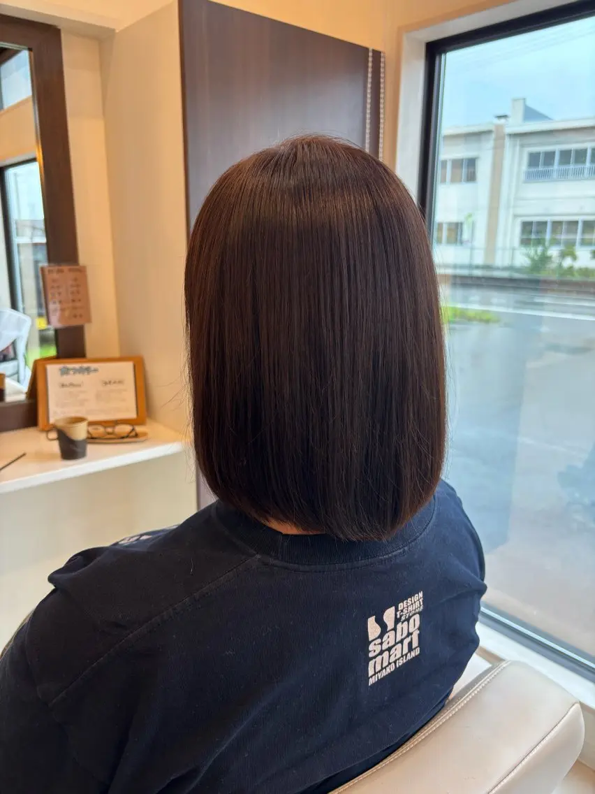 カラー ブラウンカラー カット ヘアカラー 山本 詩織のヘアスタイル