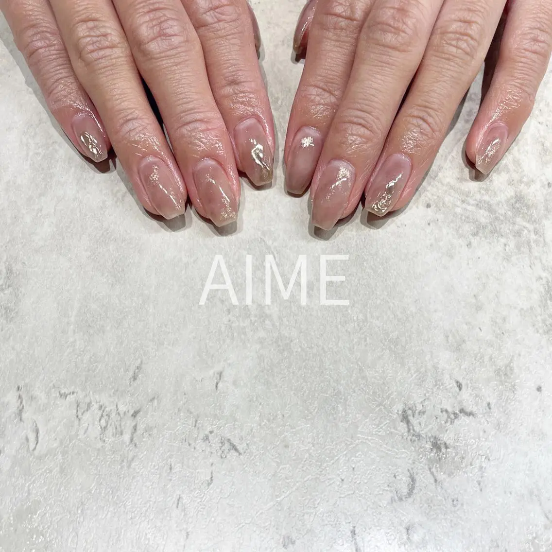 ネイル ハンドネイル AIME (momo)のネイルデザイン
