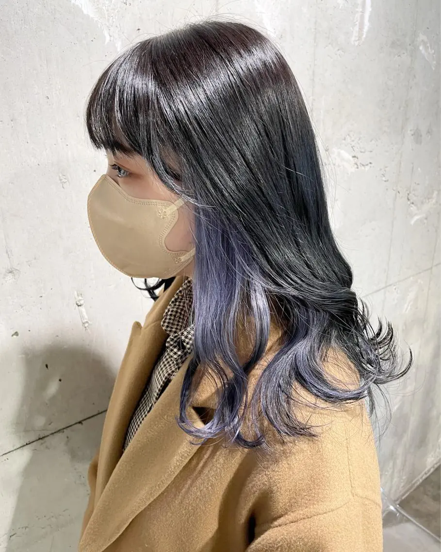 🌈おしゃれさん必見🌈💖インナーカラー💖ブリーチ+カラー(ダブルカラー)✨の写真