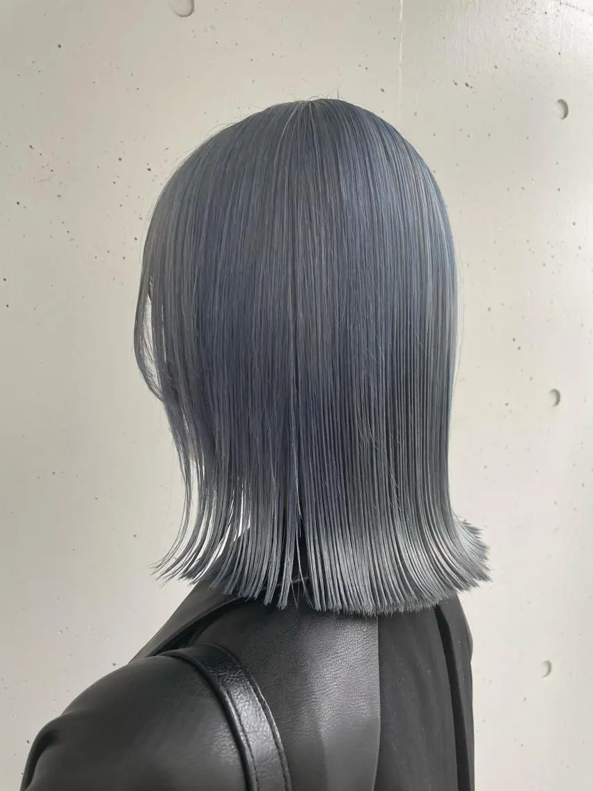 【 ⭐️全頭ブリーチ/カットなし⭐️ 】ダブルカラー+3stepトリートメントの写真