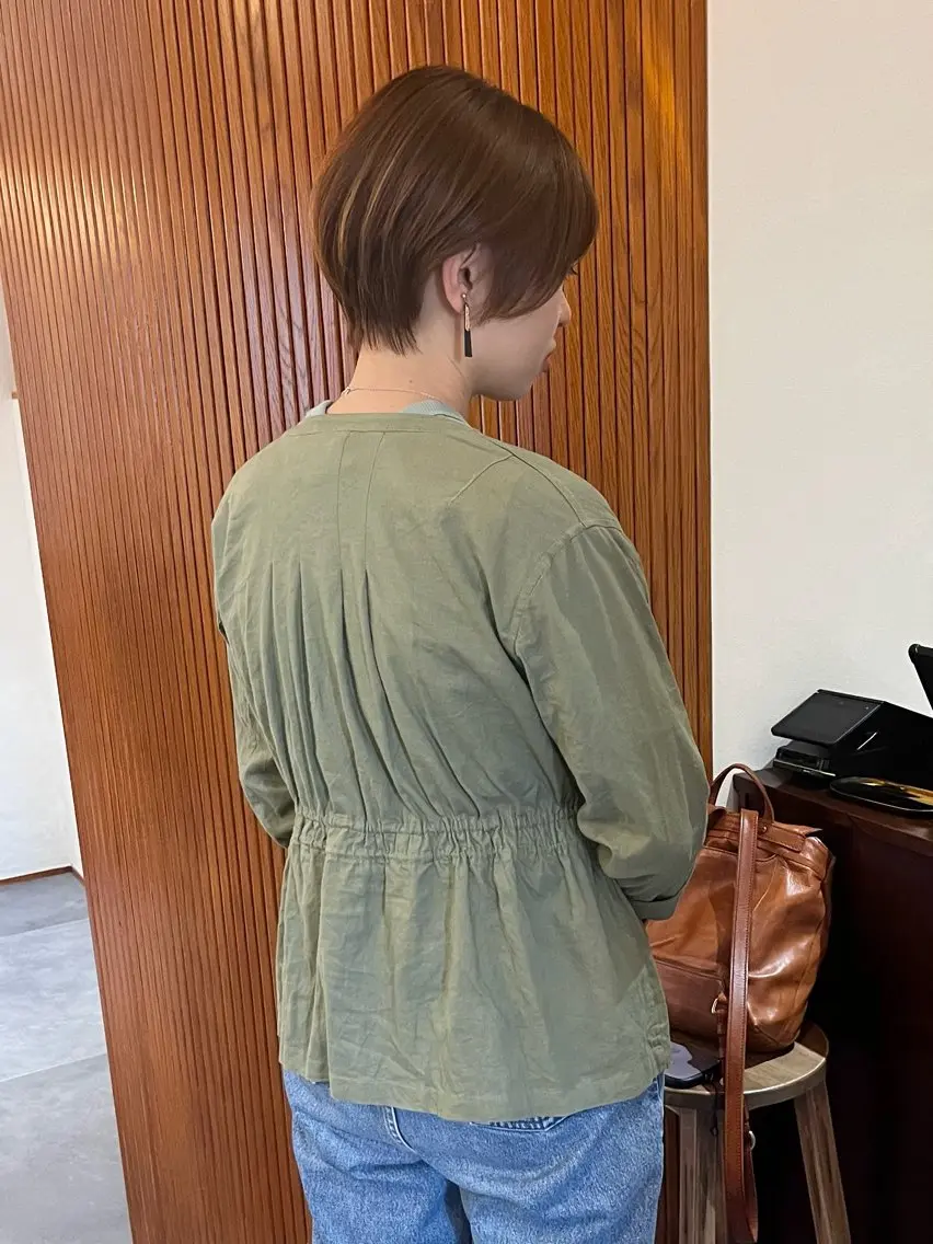 ショート カラー 安達 俊亮のヘアスタイル