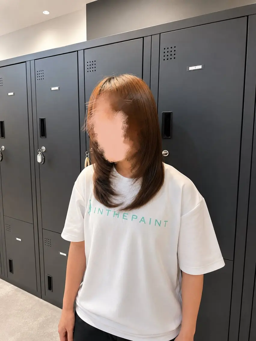 ミディアム カット 🫧‪モデル募集 純菜🫧のヘアスタイル