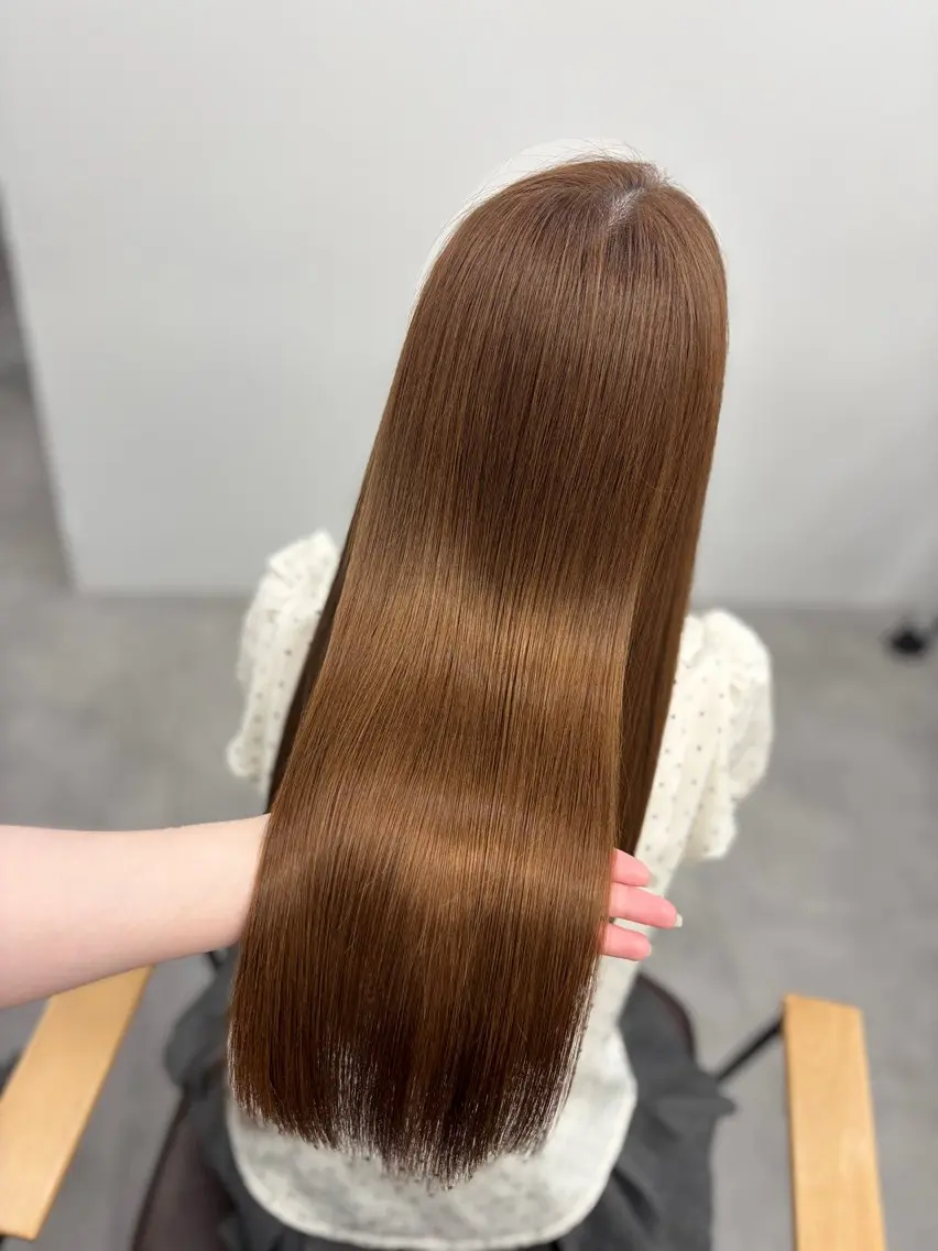 ロング カラー ヘアアレンジ RIKO 表参道美容師のヘアスタイル