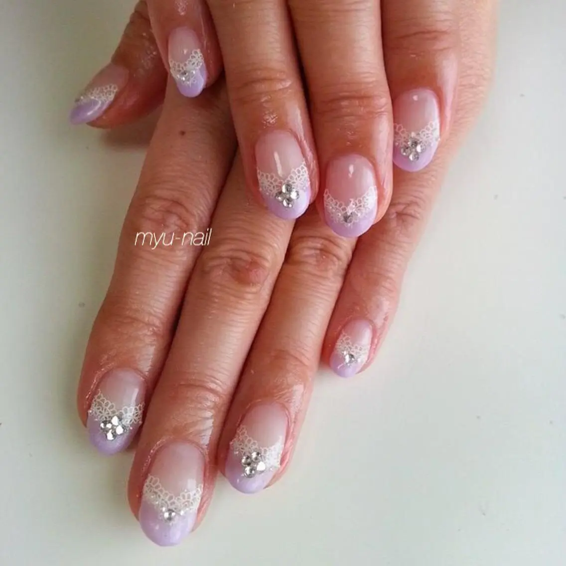 ネイル シンプルネイル ホームサロン myu-nailのネイルデザイン