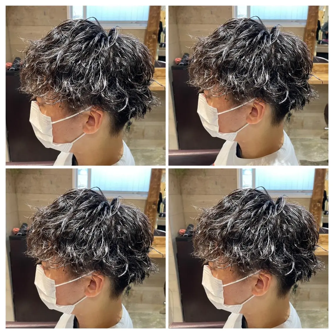 パーマ メンズ カット パーマ トリートメント ヘアセット メンズパーマ特化 望月謙二郎のヘアスタイル
