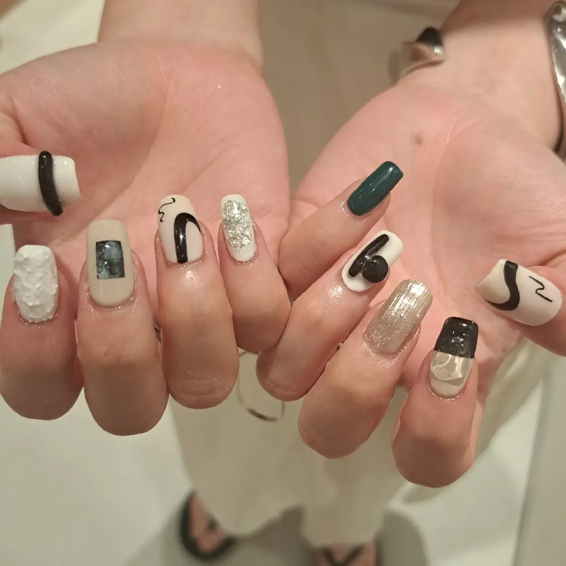 ネイル アートネイル ジェルネイル 持ち込み ぷっくりネイル ハンドネイル Nail mood デザイン持ち込みokのネイルデザイン