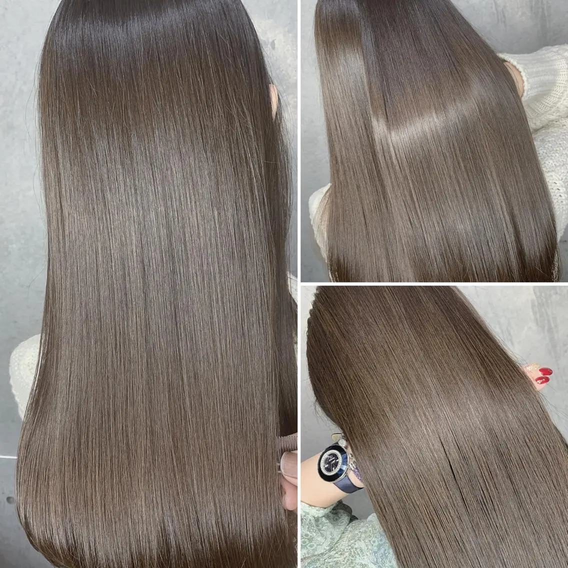 ミニモ学割U30✨初回平日限定✨似合わせカット&ダメージレスフルカラー&Aujuaオージュア 5stepトリートメント☆の写真