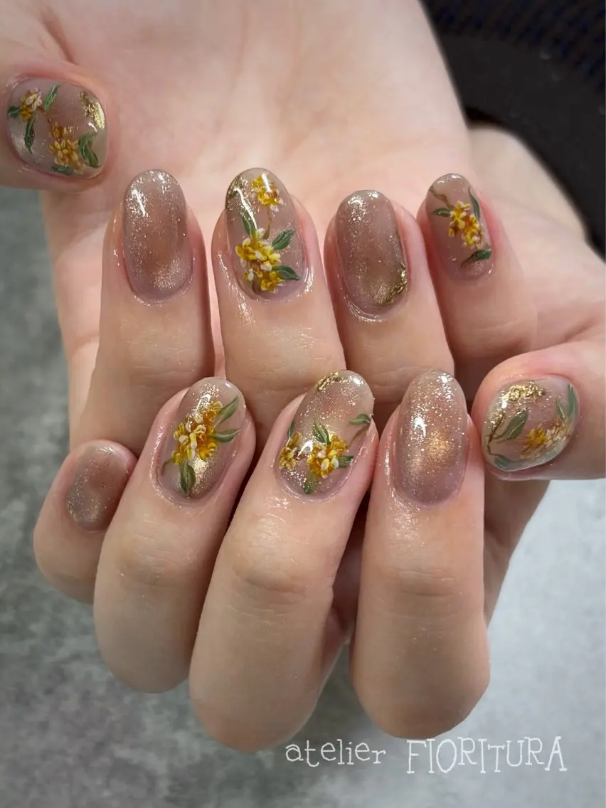 ネイル ハンドネイル FIORITURA Maikoのネイルデザイン