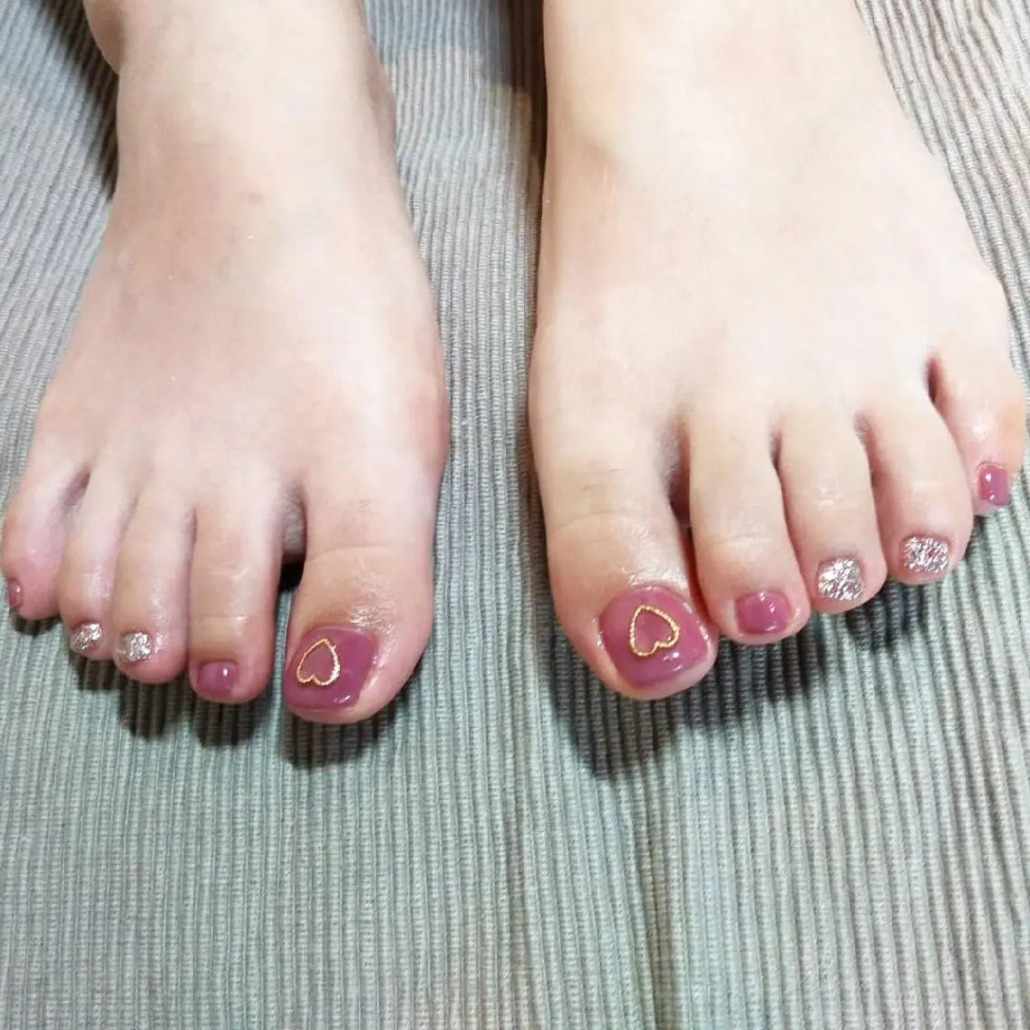 ネイル グラデーション ワンカラーネイル lylynail YUUKAのネイルデザイン