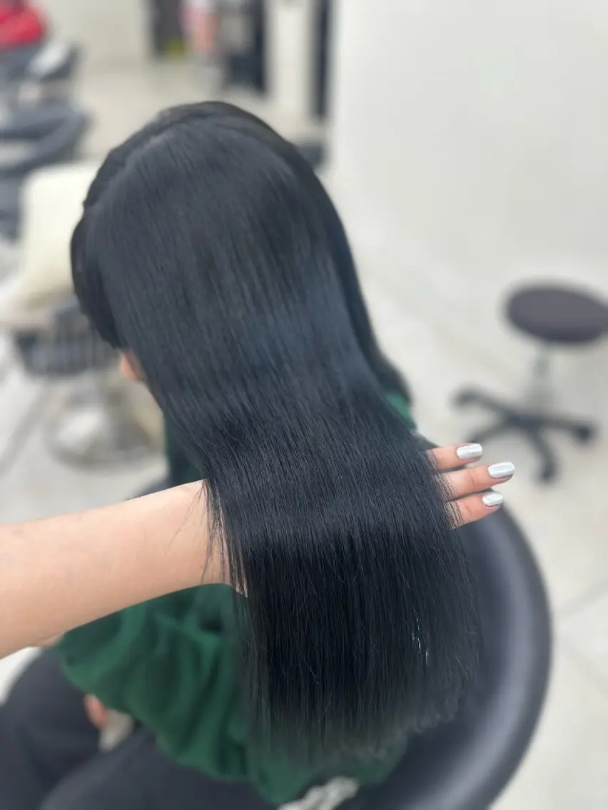 ロング パーマ 縮毛矯正 艶髪／ブリーチ🌟 銀座/HARUKAのヘアスタイル