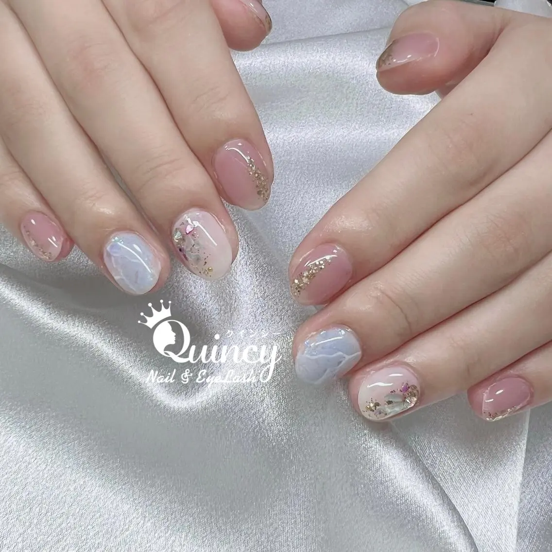 ネイル Quincy ネイル&アイラッシュのマツエク・マツパデザイン