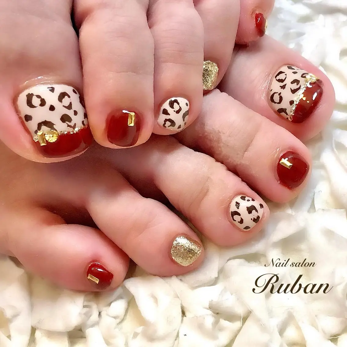 ネイル フットネイル Nail salon Rubanのネイルデザイン