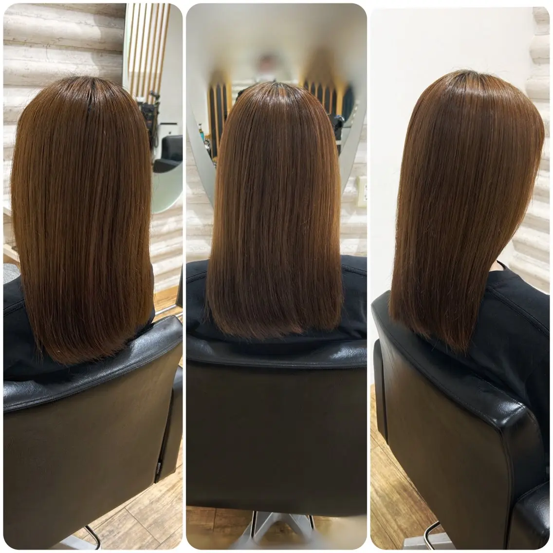 ミディアム カラー 髪質改善 カット トリートメント KON|ごまかさない 艶。酸熱×精密カットのヘアスタイル