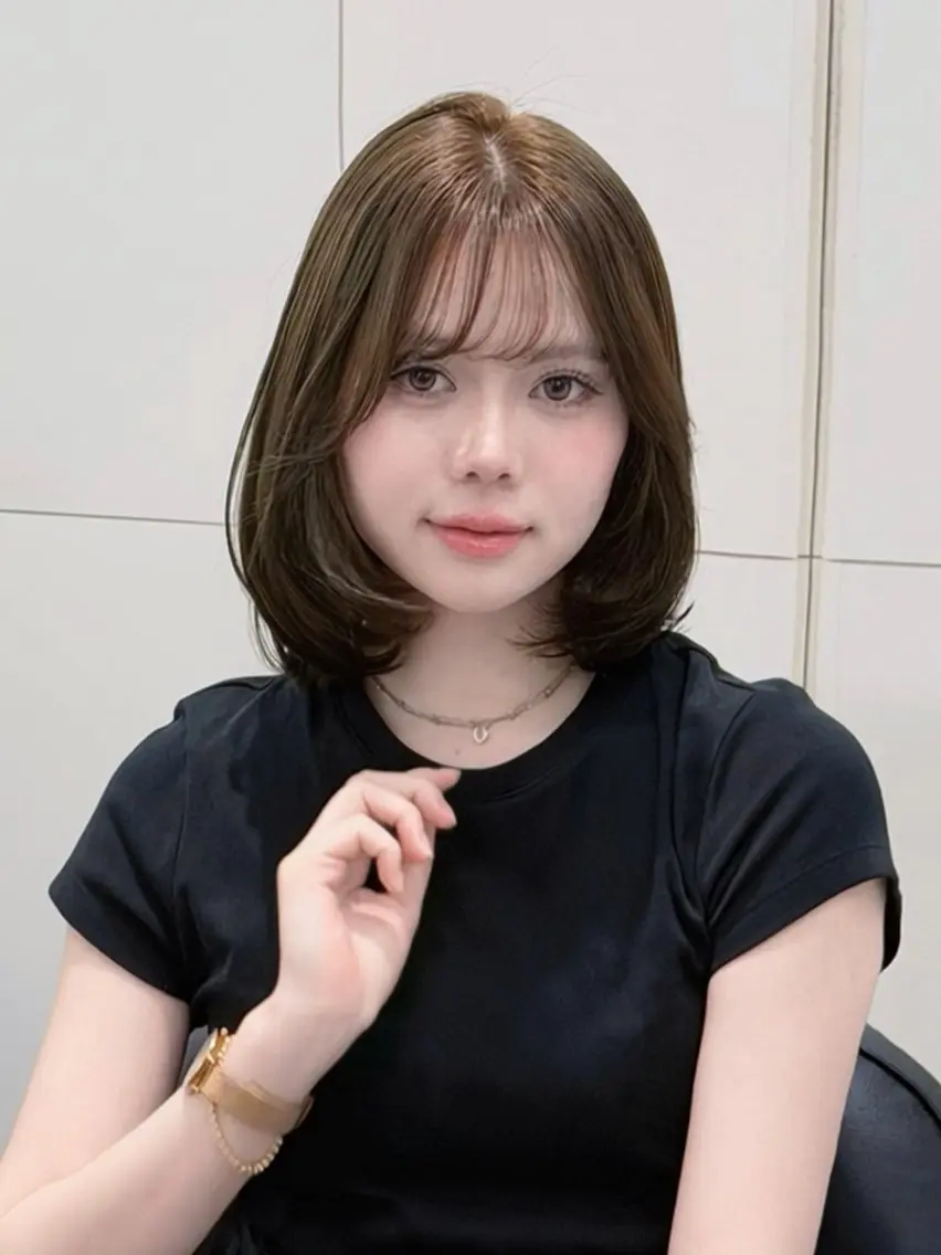 カラー ベージュカラー ミント ミントベージュ ヘアカラー parvemix平野 真央🎀💞のヘアスタイル
