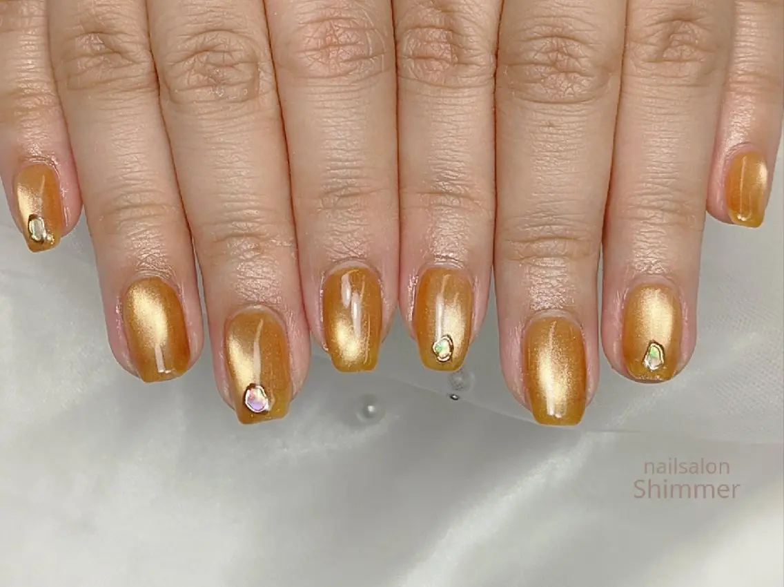 ネイル ハンドネイル Shimmer Asakoのネイルデザイン