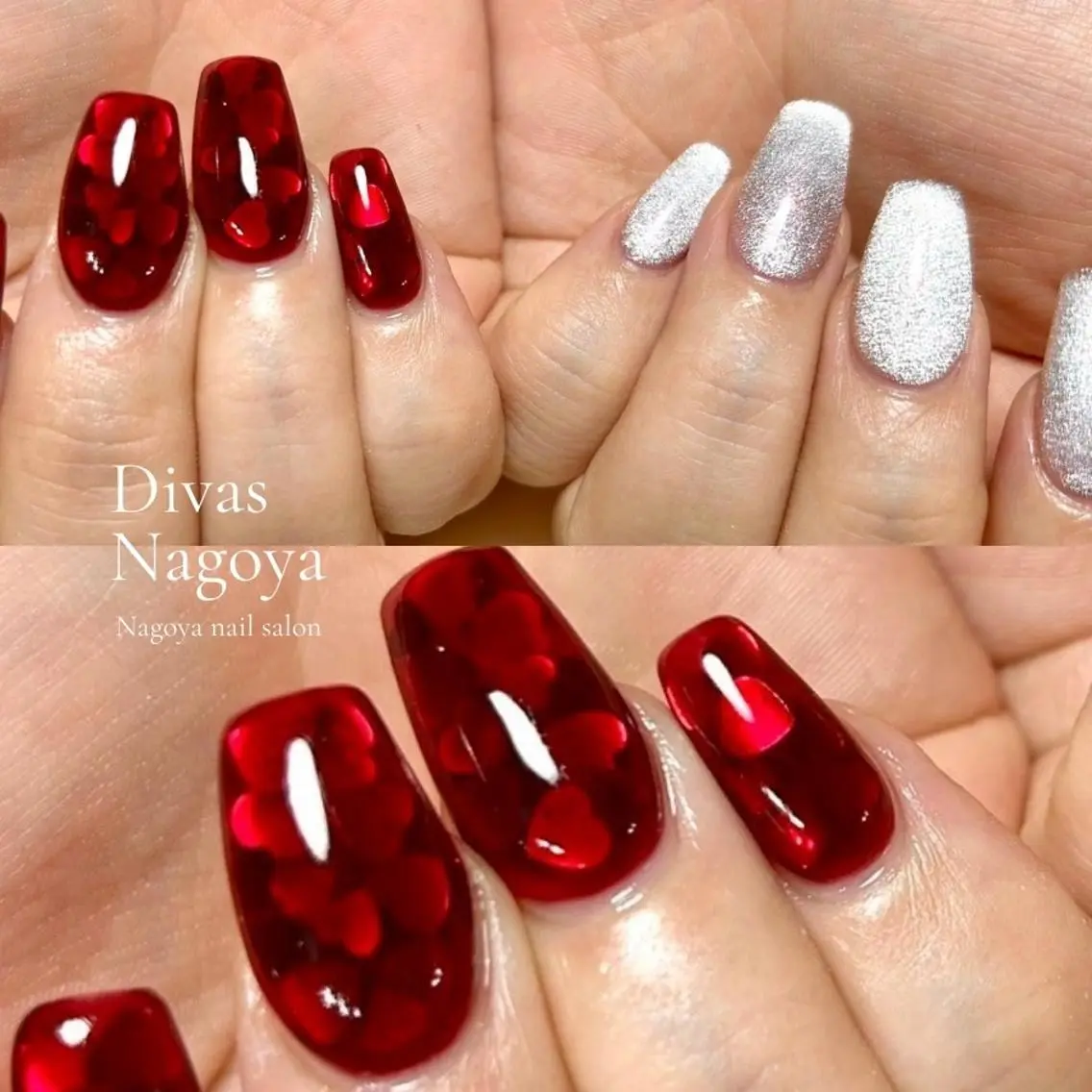 ネイル アートネイル 韓国ネイル マットネイル ミラーネイル ニュアンスネイル 💕D.d nail Hideyo🌸のネイルデザイン