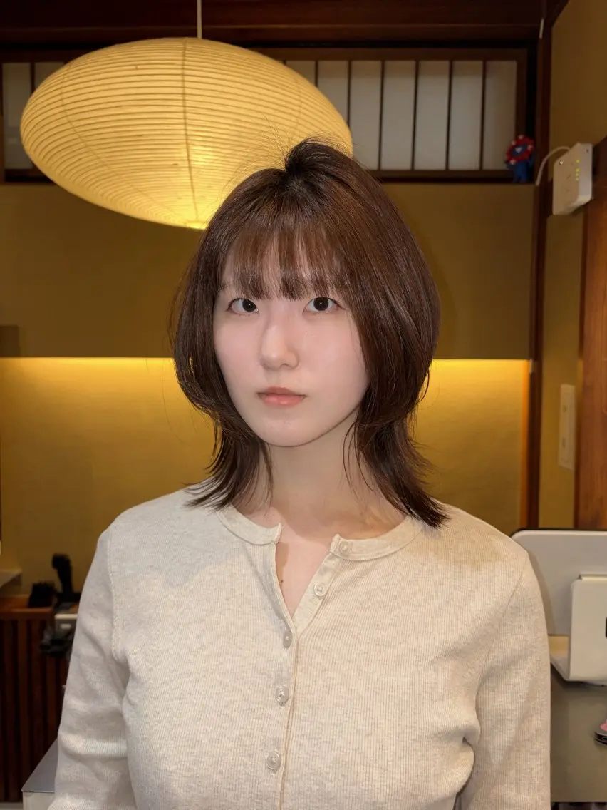 ミディアム カット ゆるふわガーリーst yle🩰yuukaのヘアスタイル