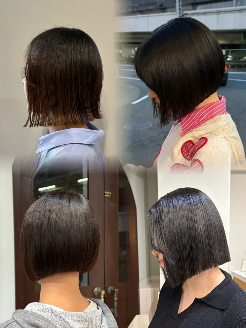 ショート ボブ カット Lidee kanonのヘアスタイル