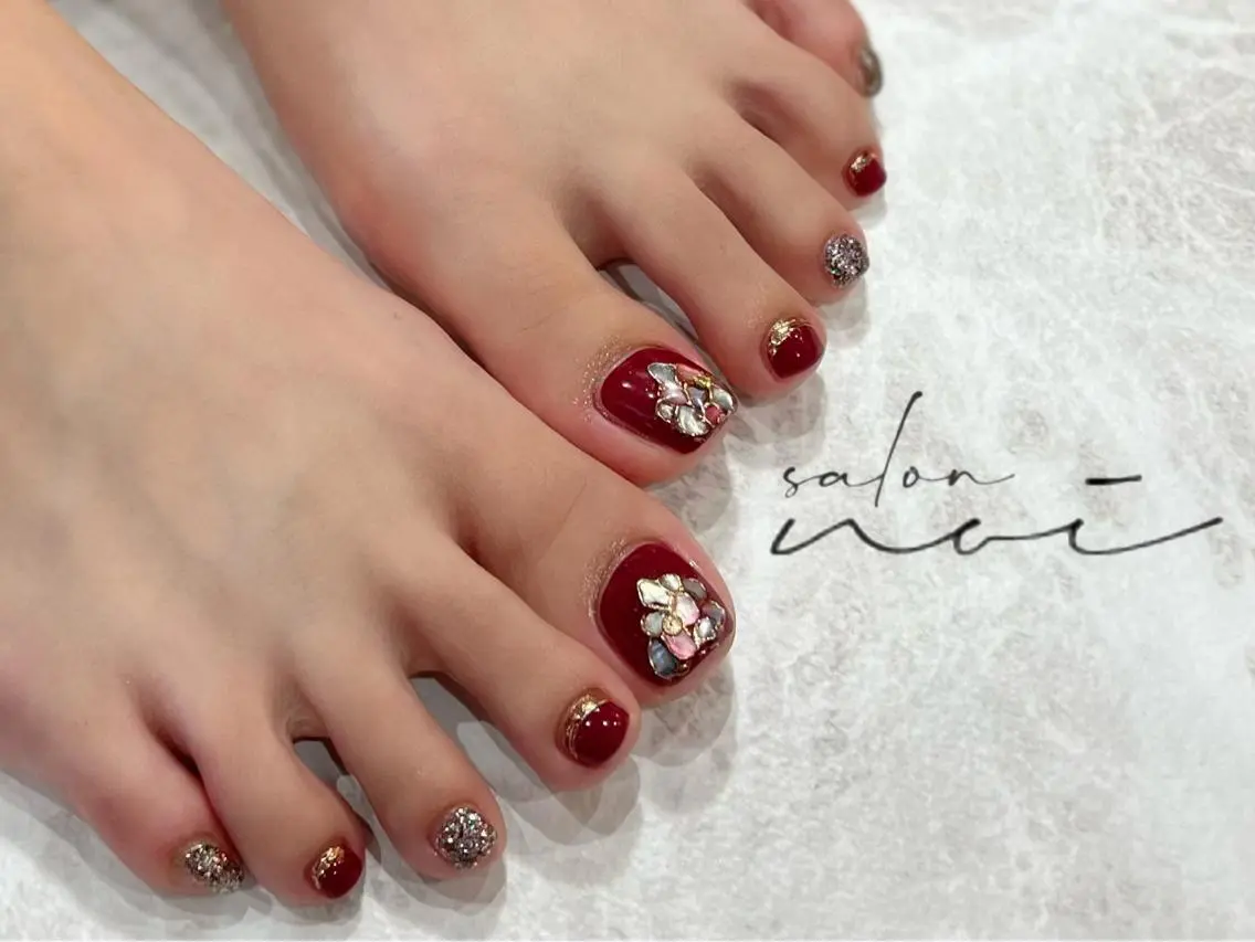 ネイル フットネイル salon noiのネイルデザイン