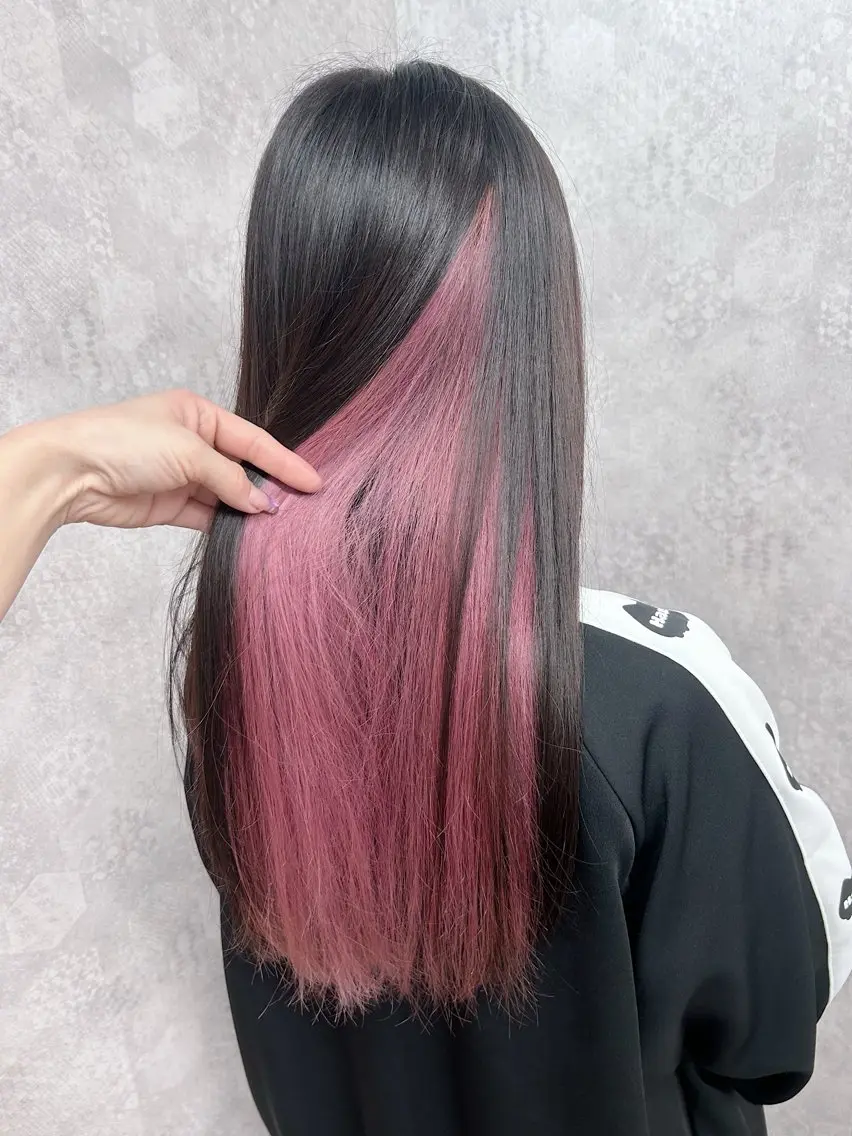 セミロング カラー カット ヘアカラー トリートメント ヘアセット 💕ブリーチ/ヘアメ 🎀YUUKAのその他イメージ