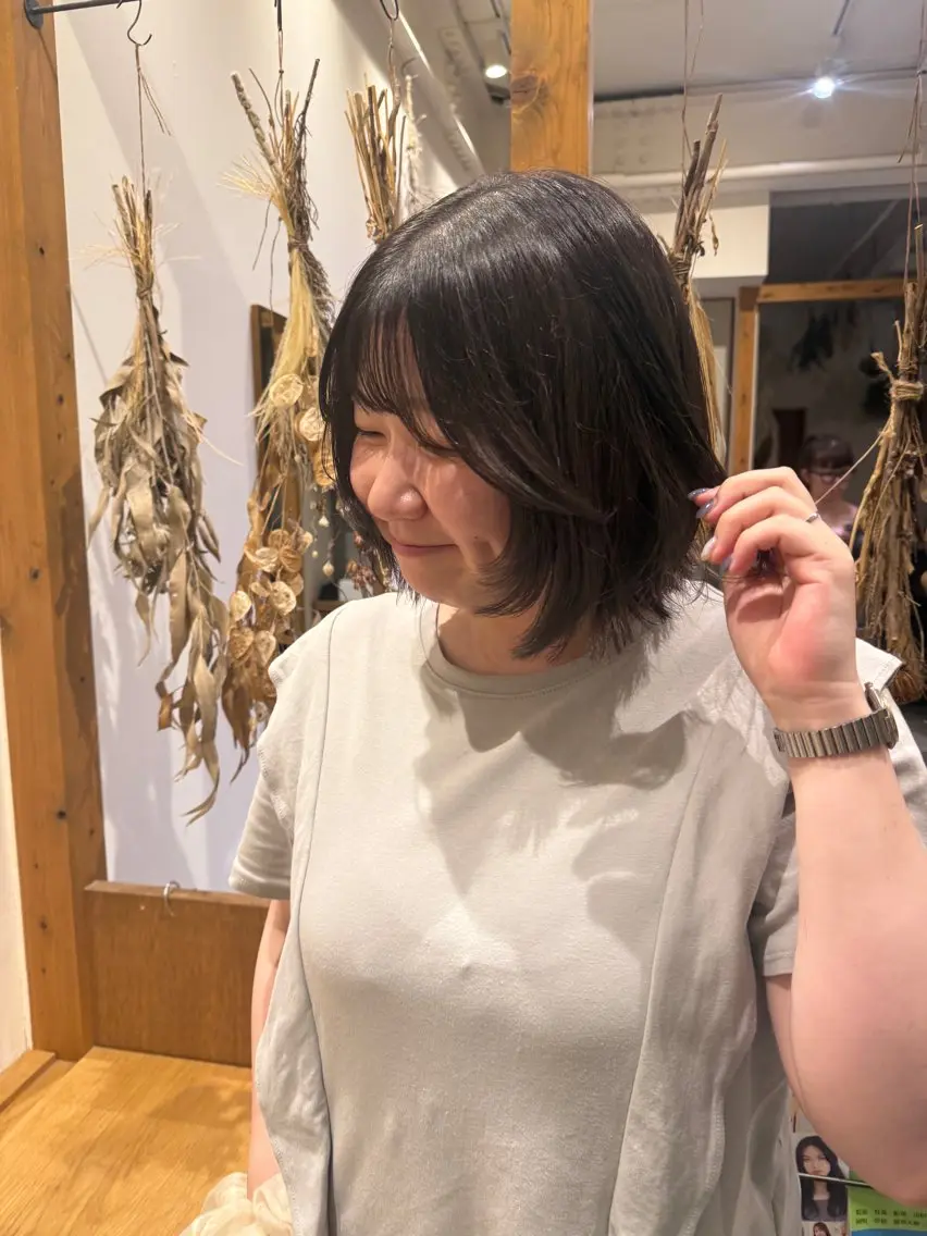 ショート 🤍江坂 ハヤシアヤナ🤍のヘアスタイル