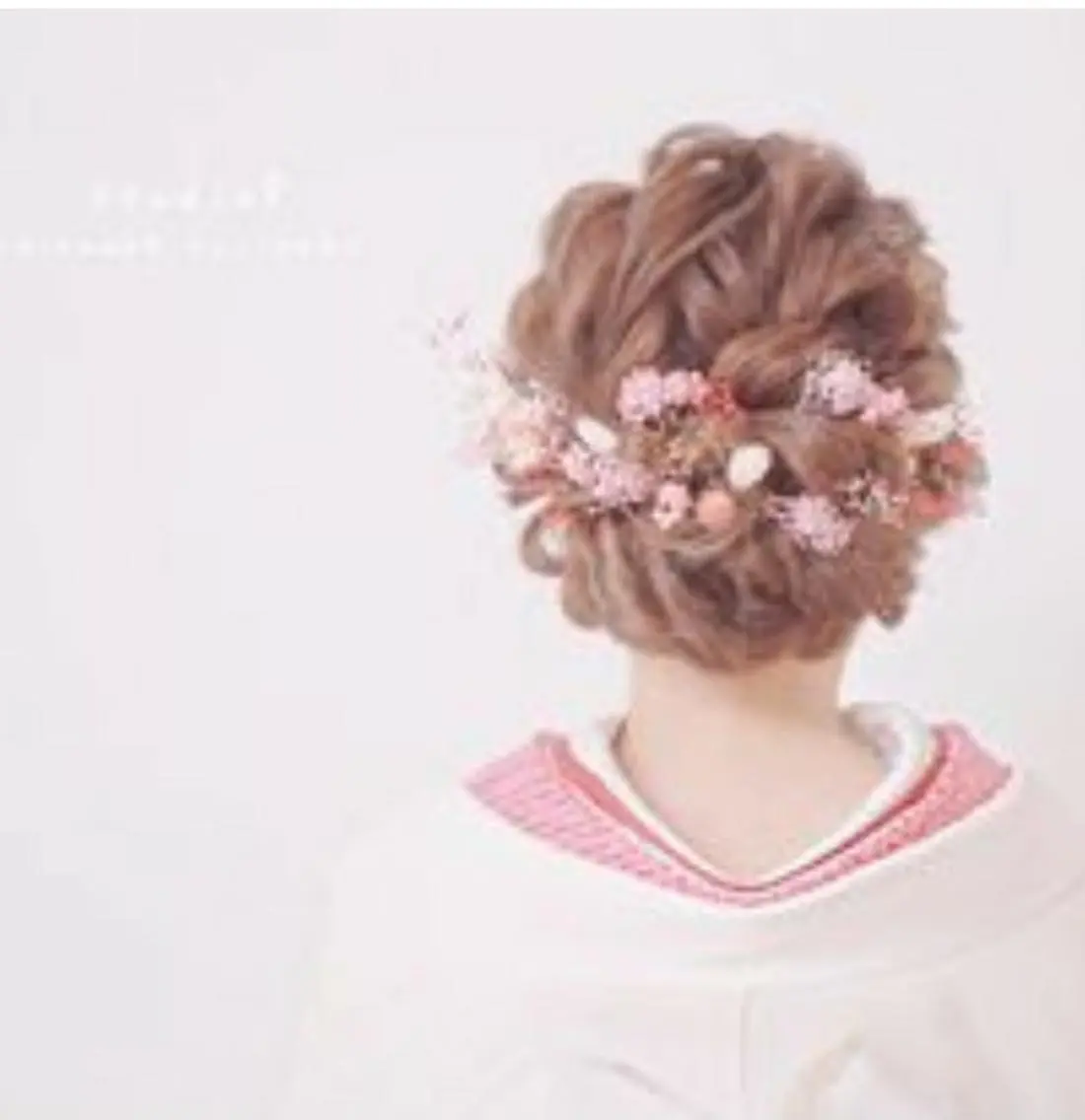 ヘアアレンジ 卒業式のヘアスタイル eyemelash （アイミーラッシュ）のマツエク・マツパデザイン
