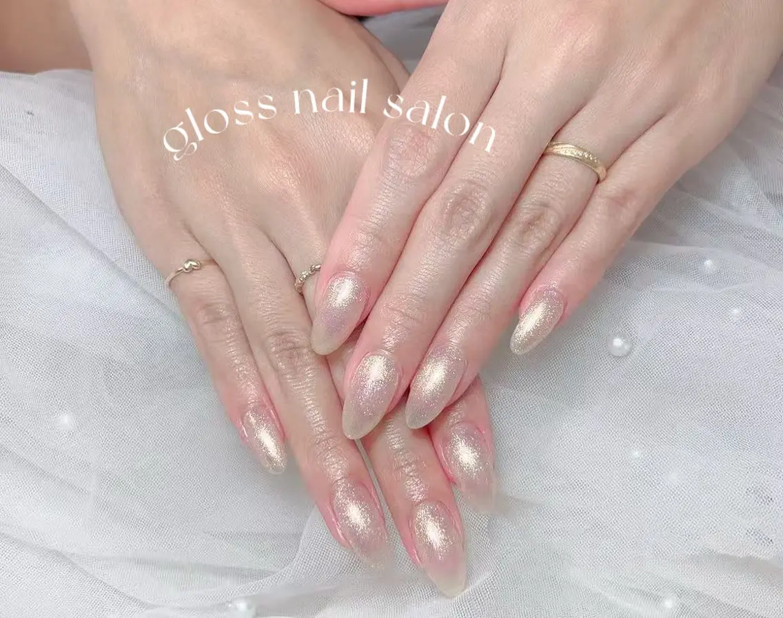ネイル ハンドネイル ゆり🌷 gloss nailのネイルデザイン