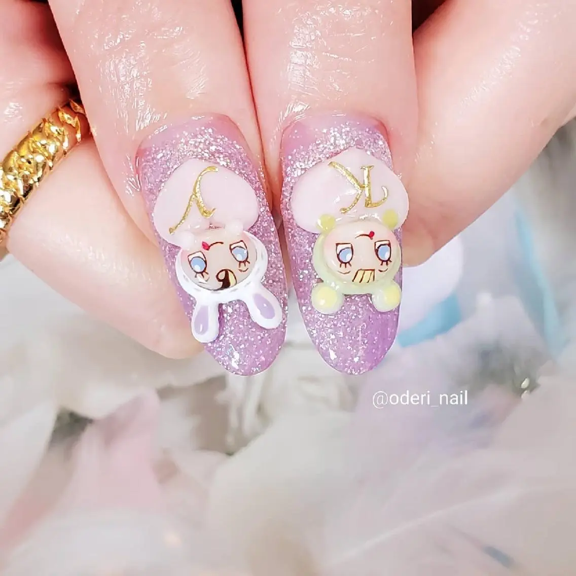 ネイル アートネイル ジェルネイル おで@ oderi_nailのネイルデザイン