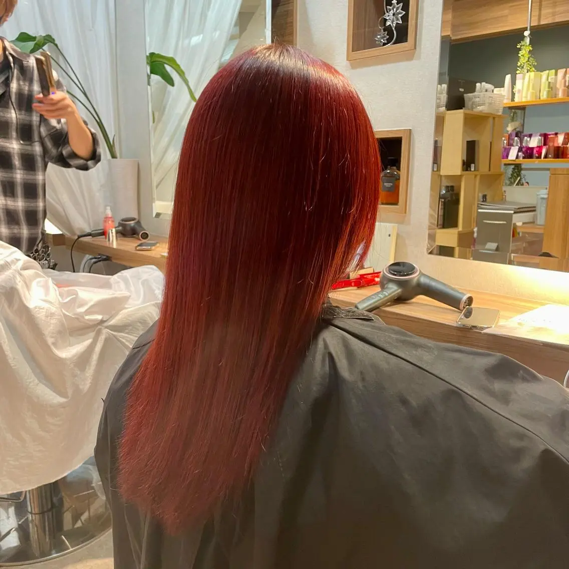 セミロング カラー アッシュ バレイヤージュ ベージュカラー 黒髪 ブリーチ 韓国風メンズヘア 渋谷 🦢Yuiのヘアスタイル