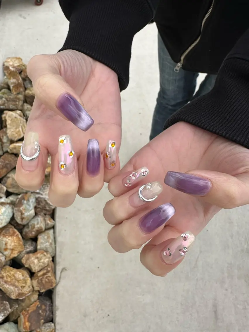 ネイル 春ネイル ハンドネイル megu_ kanoanailのネイルデザイン