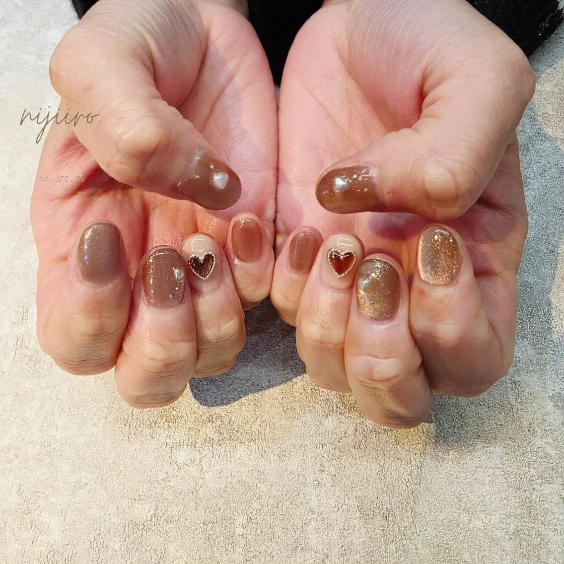 ネイル ハンドネイル nijiiro🌈 サトウのネイルデザイン