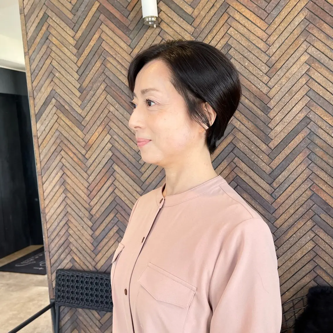 ショート カラー カット ヘアカラー 黒崎 勝巳のヘアスタイル
