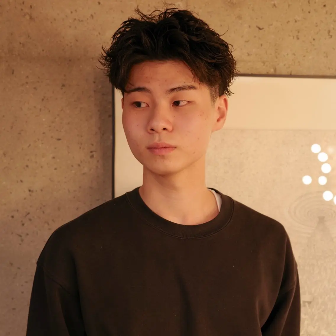 ショート パーマ メンズ 永井駿祐【平尾 薬院】メンズカットのヘアスタイル