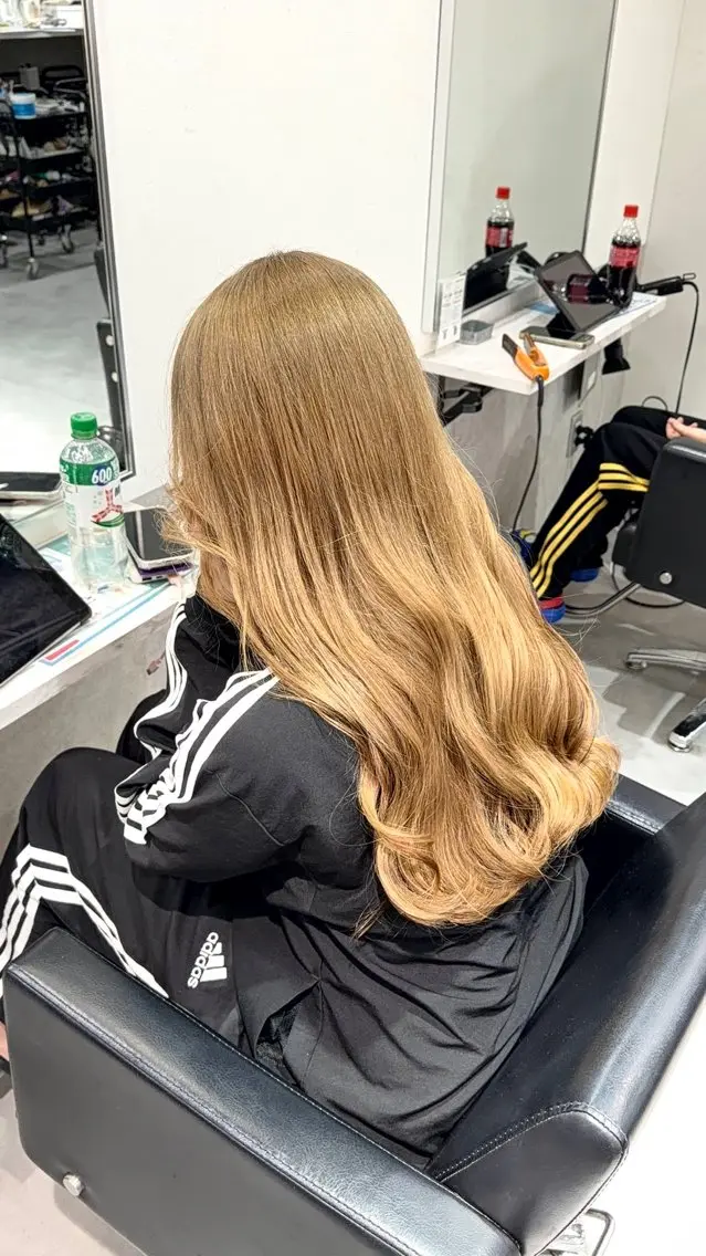 カラー ヘアカラー ciera. アオイ 🦢✯のヘアスタイル