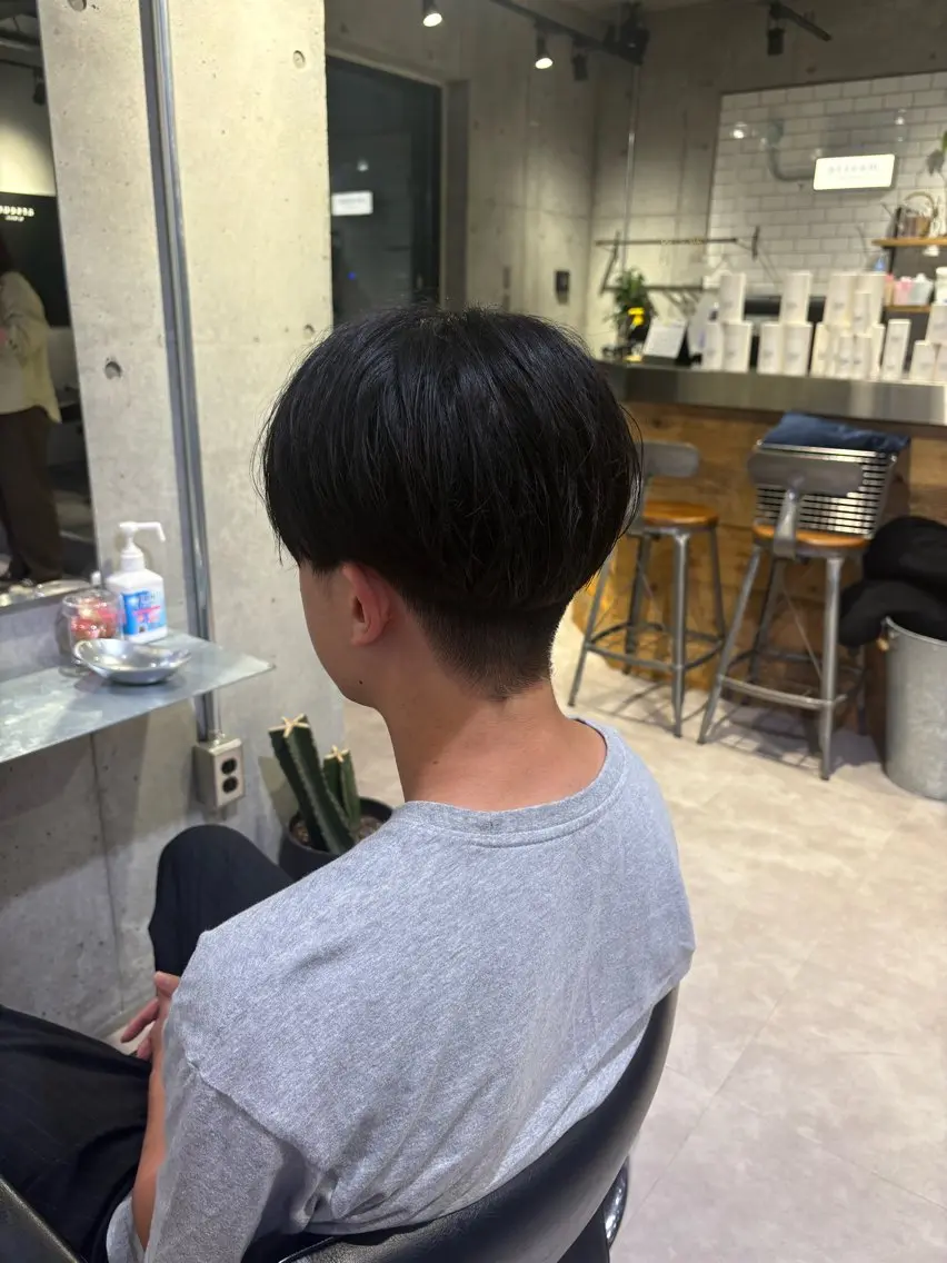 メンズ カット 韓国ヘアー🇰🇷 MIWAのヘアスタイル