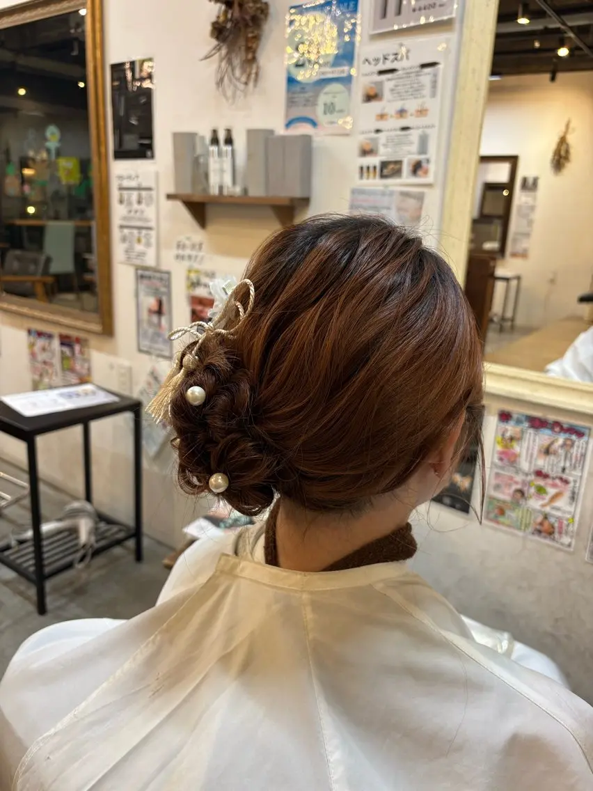 ヘアアレンジ ヘアセット・アレンジ 🦢ヒマリ🌙のヘアスタイル