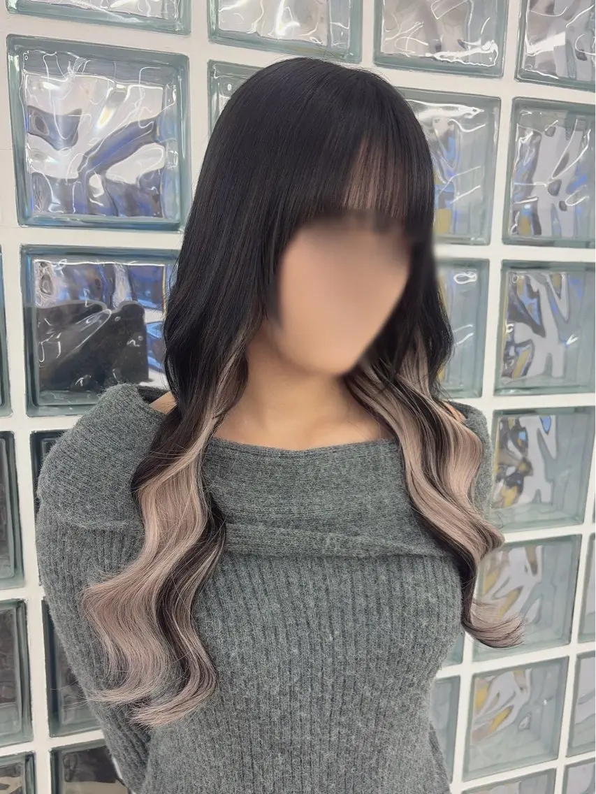 ロング エクステ 三尾 樺緒のヘアスタイル