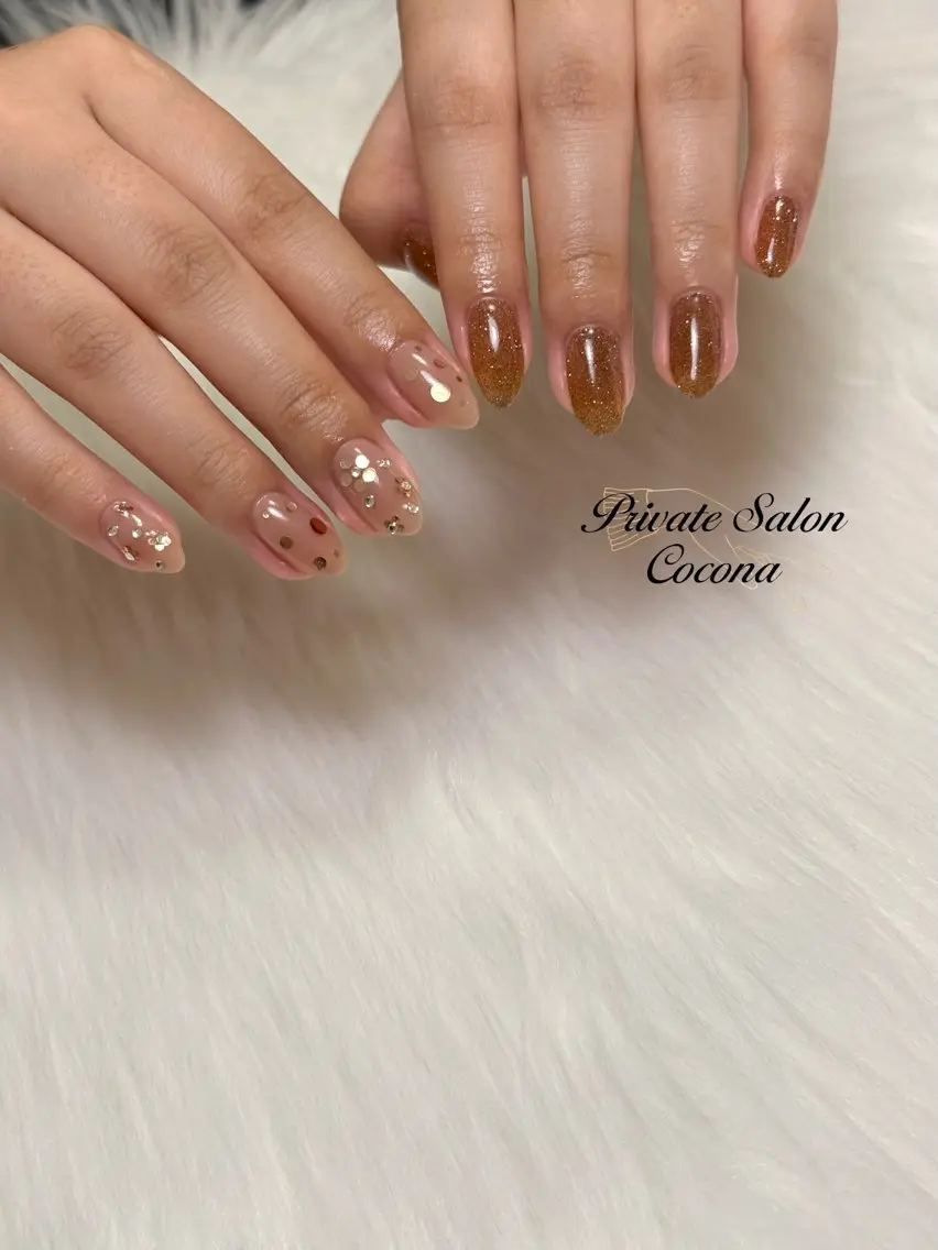 ネイル 持ち込み ハンドネイル プライベートサロン nailcoconaのネイルデザイン