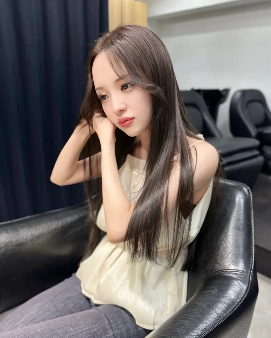 ロング カラー 韓国ヘア 店長NEGIのヘアスタイル