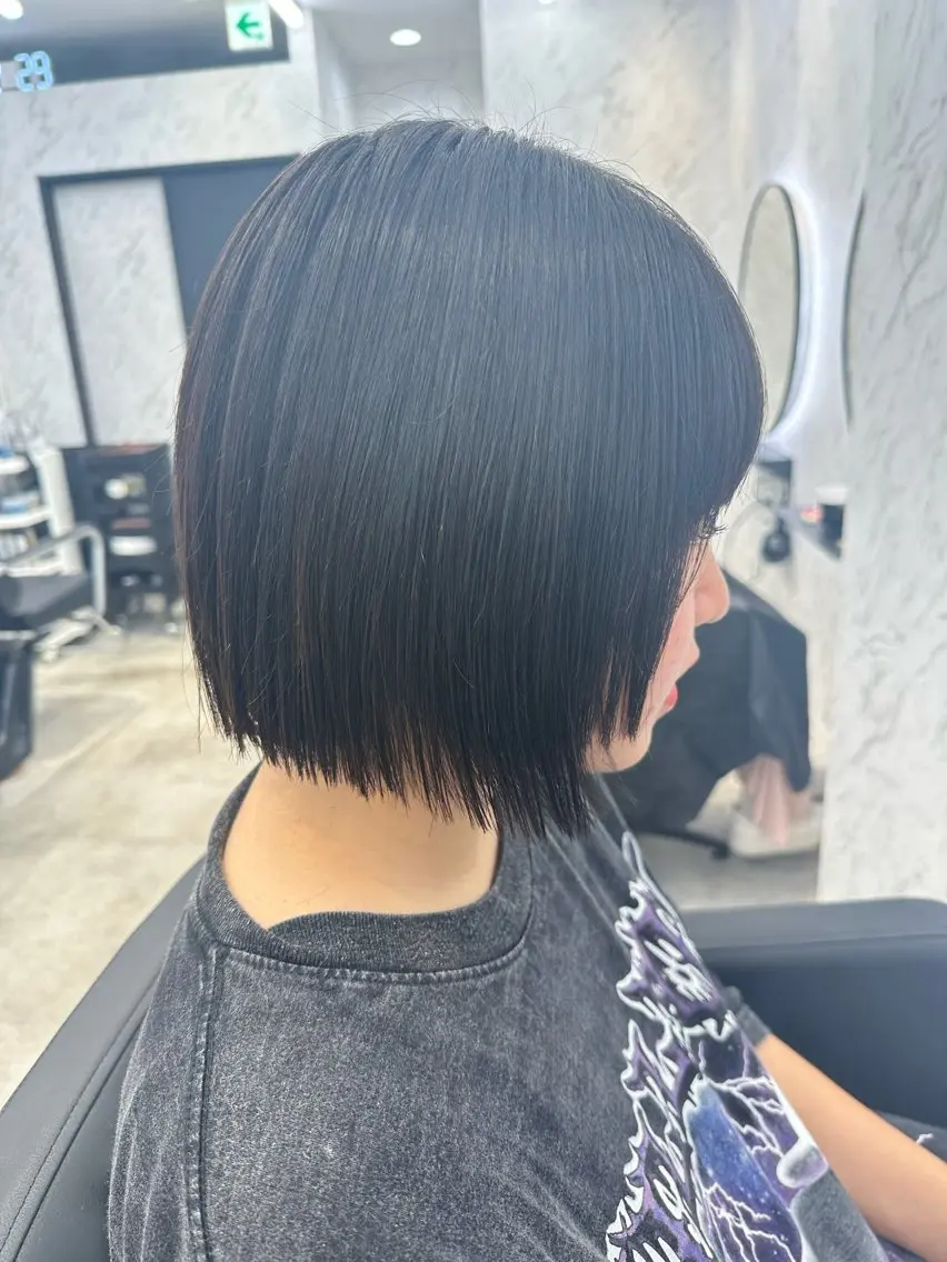 ショート 韓国パーマ 美容師 和田爽良のヘアスタイル