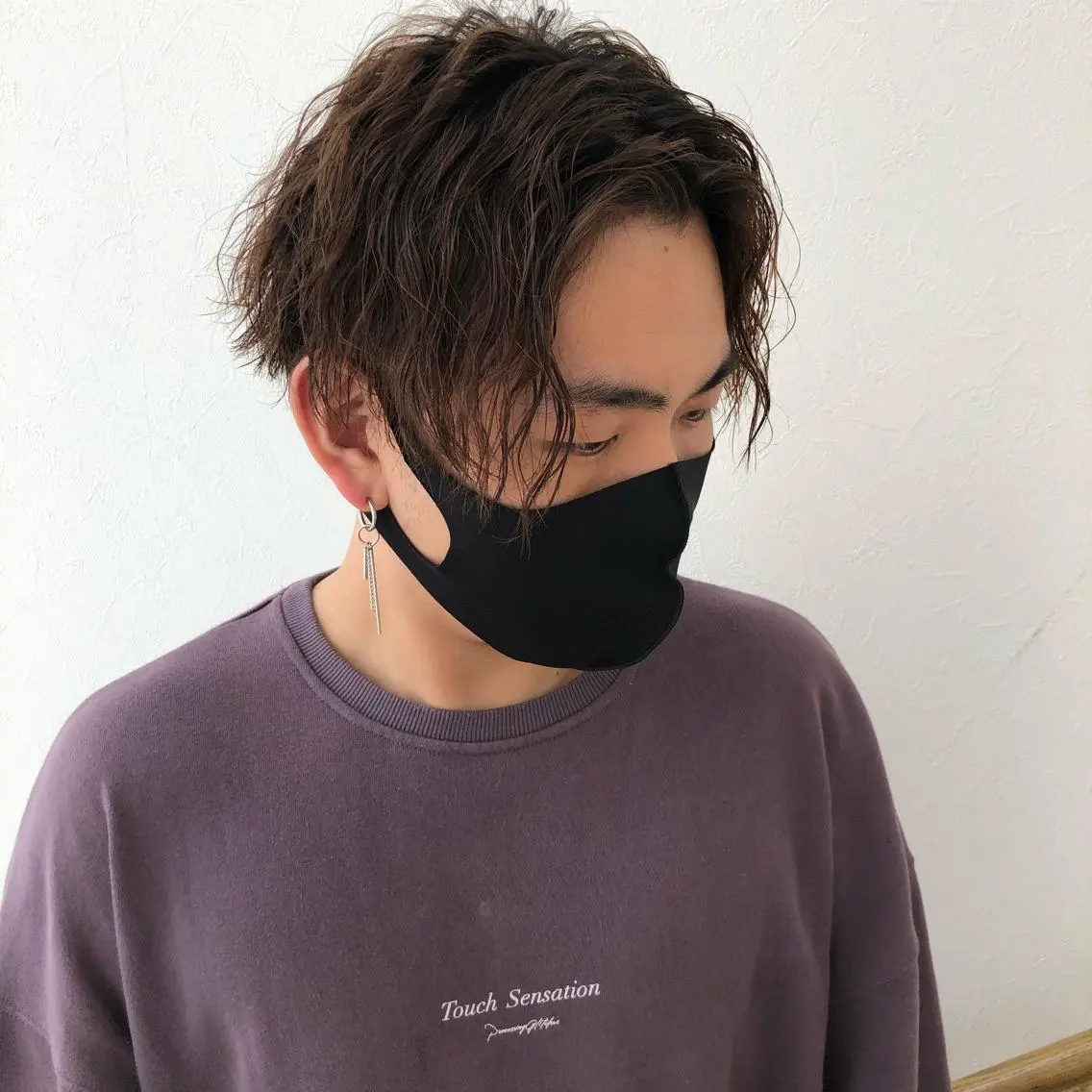 パーマ メンズ メンズパーマ メンズツイストパーマ ツイストパーマ カット パーマ 塩澤 悠希のヘアスタイル