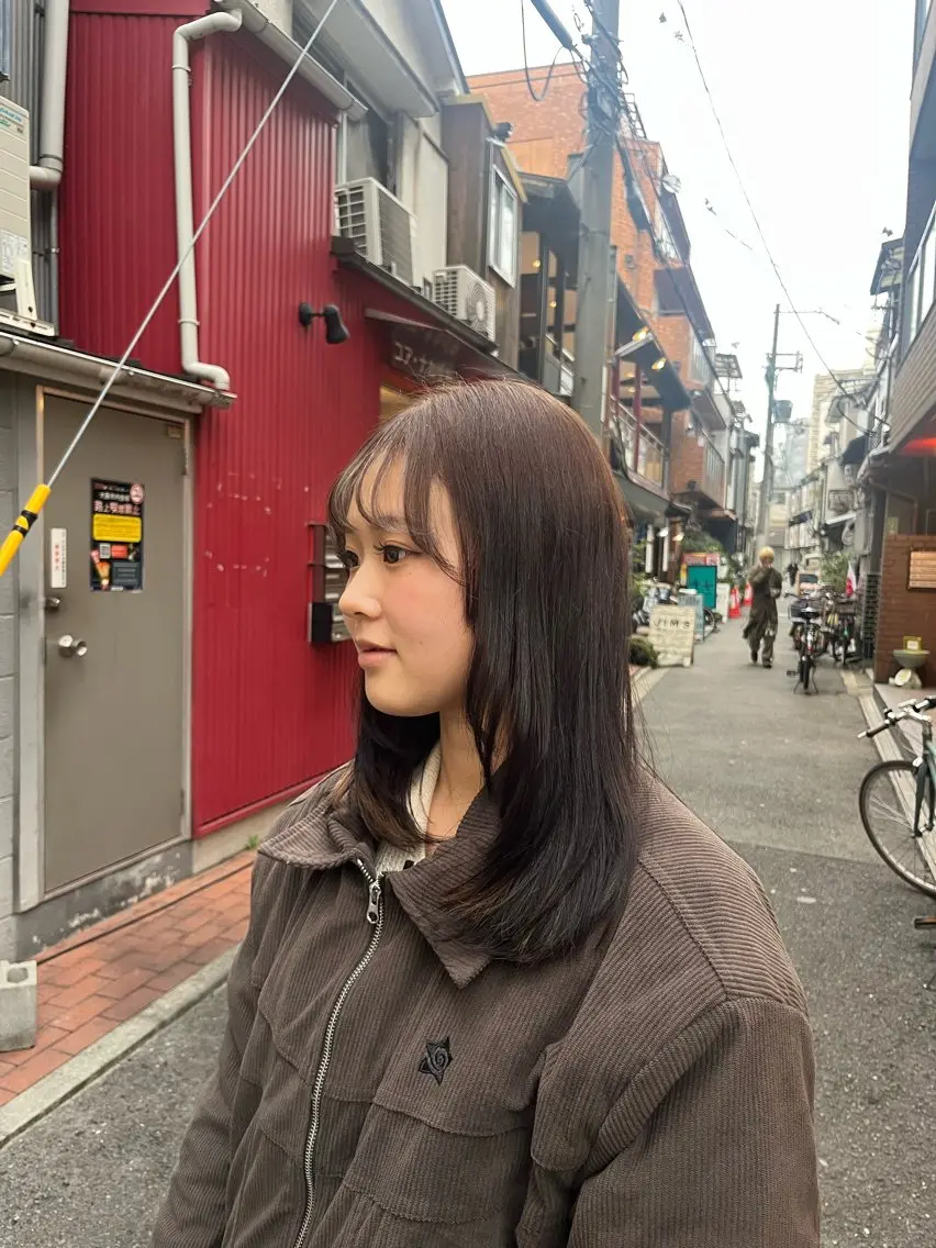 カラー ヘアカラー Marin 髪質改善/カラーのヘアスタイル