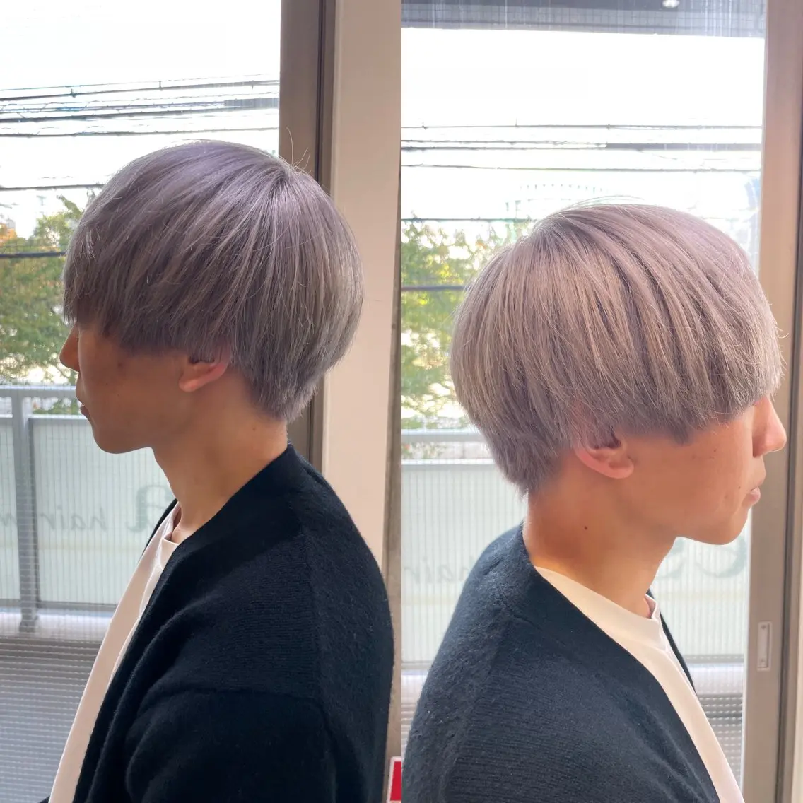 ショート カット ヘアカラー トリートメント 加藤 泰輔のヘアスタイル