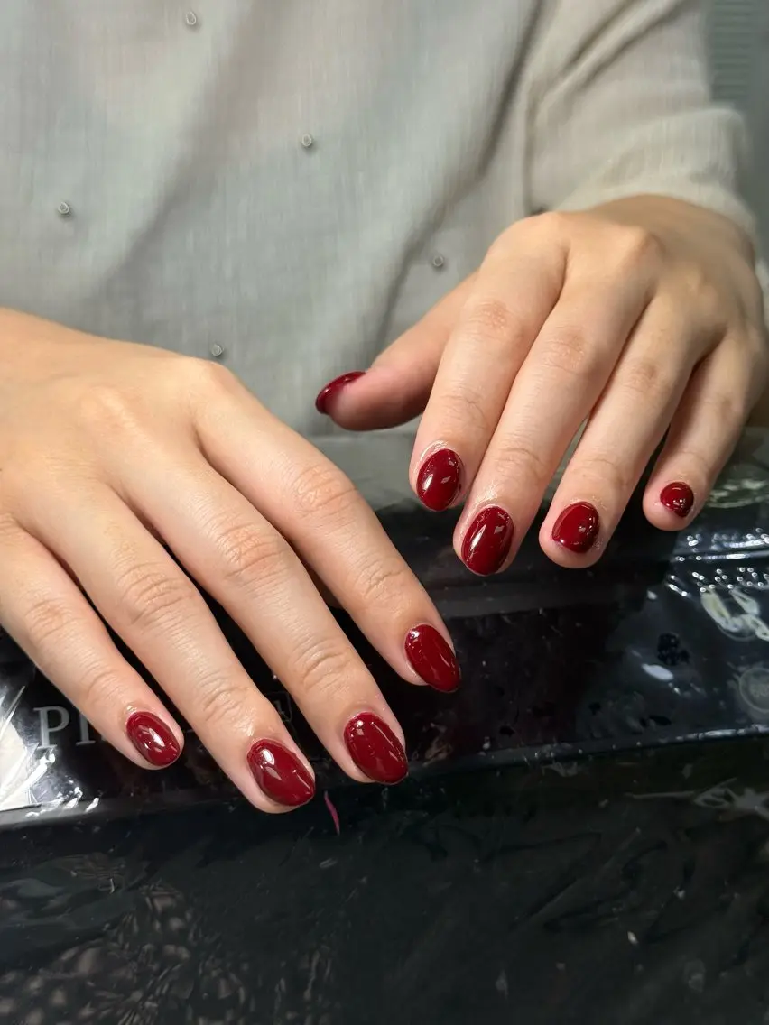 セミロング ハンドネイル Bibi nail Osakaのネイルデザイン