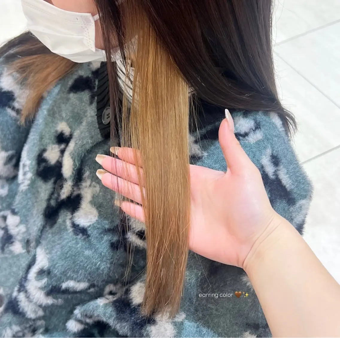 インナーカラー or イヤリングカラー➕保湿トリートメント👧🏼🎀の写真