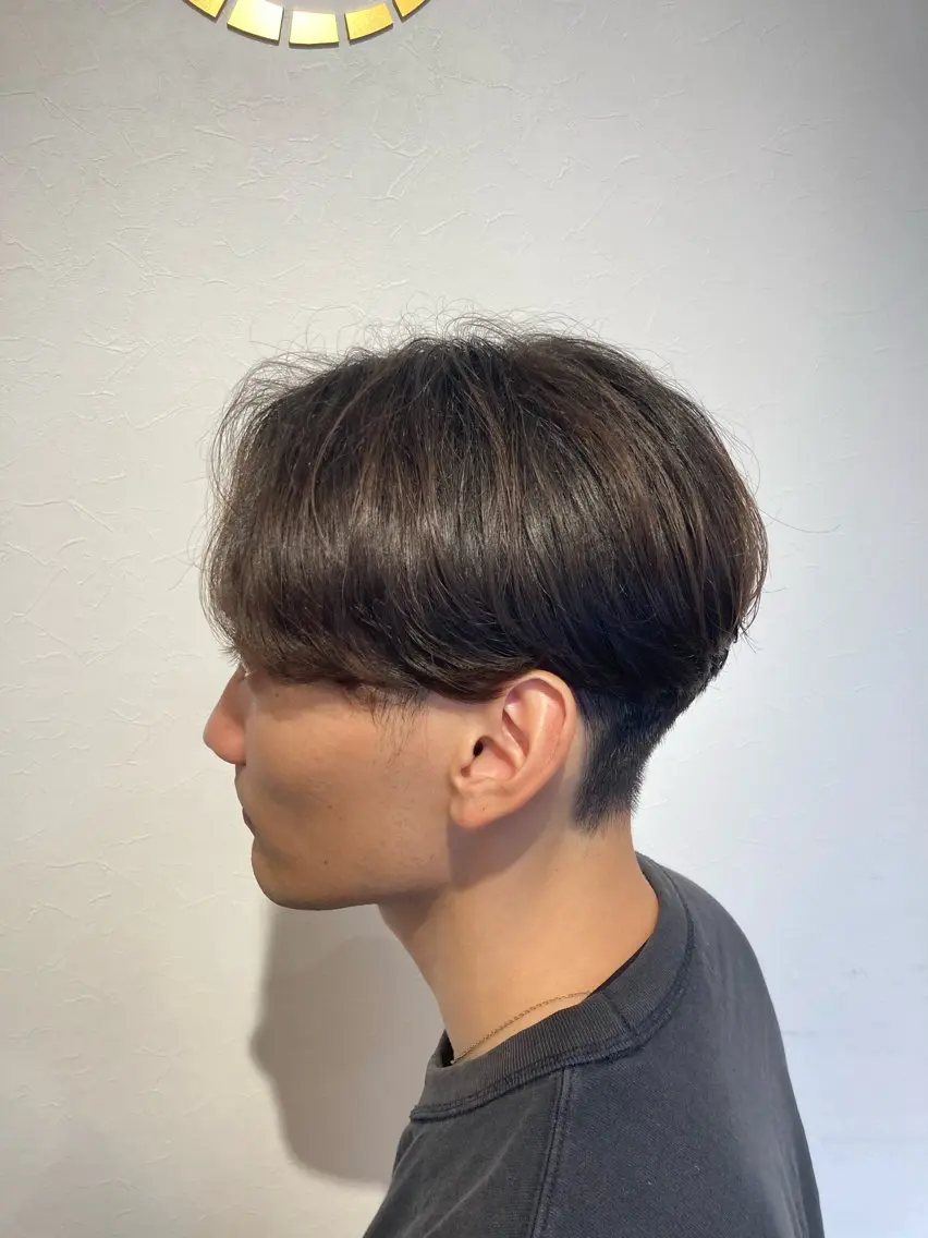 ショート メンズ 艶髪/透明感カラー 城下竜二のヘアスタイル