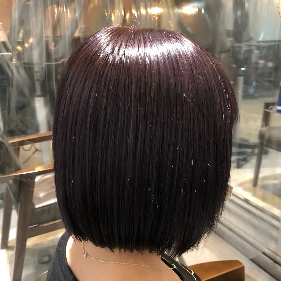 ミディアム カラー ヘアアレンジ fifth 石川 凪のヘアスタイル