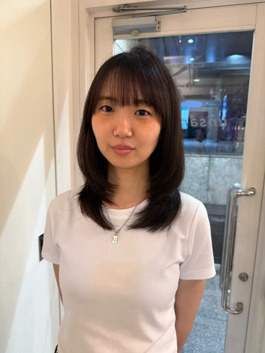 ミディアム sakura カットモデル募集💖のヘアスタイル